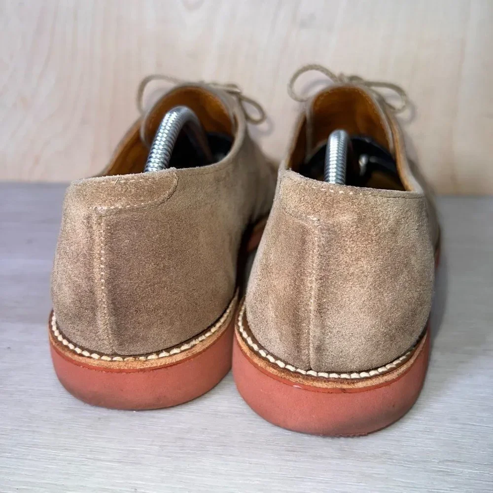 ‎Walk-Over Brown Suede Oxford 21066 Men's 10 B